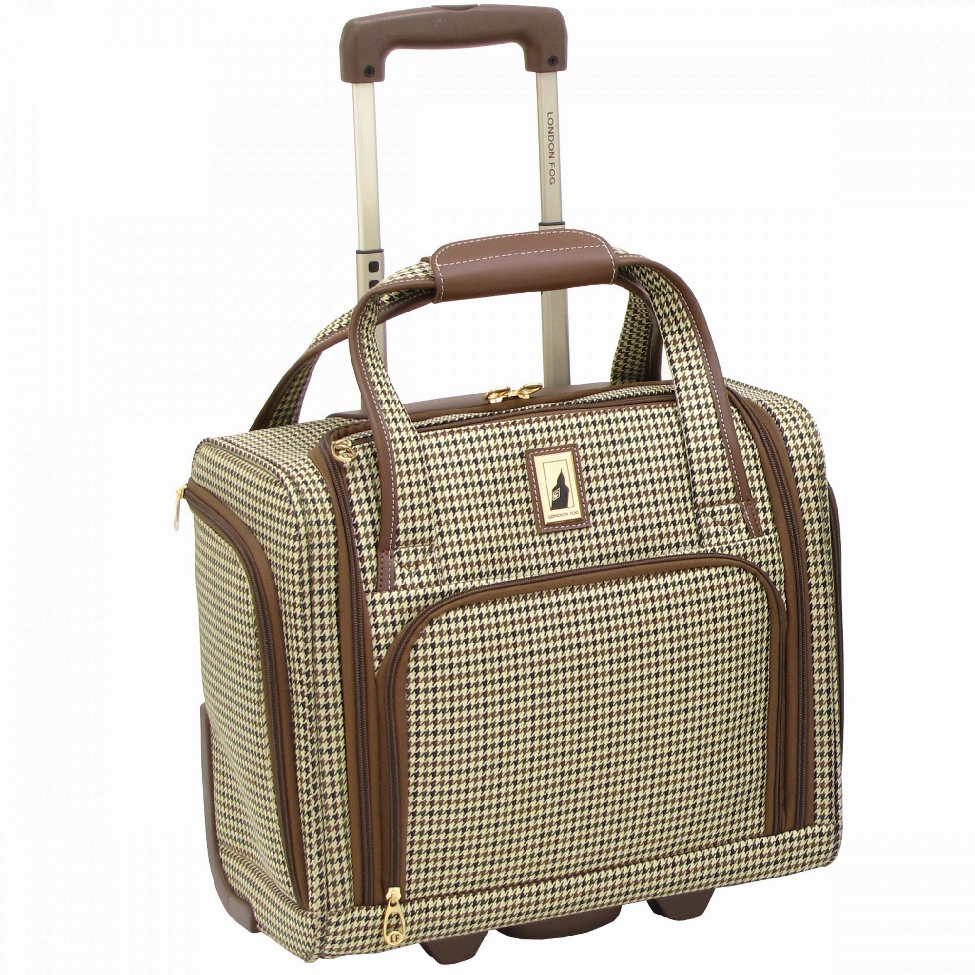 London Fog Cambridge 15" 2-Wheel Under The Seat Bag