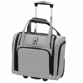 London Fog Cambridge 15" 2-Wheel Under The Seat Bag