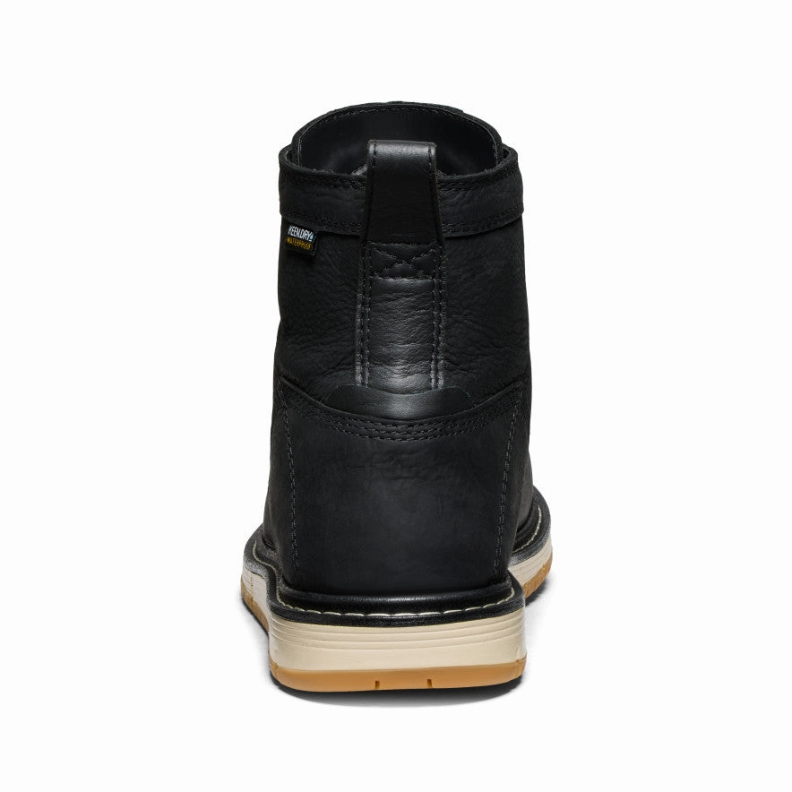 Men's San Jose 6" Waterproof Boot (Aluminum Toe)  |  Black/Gum