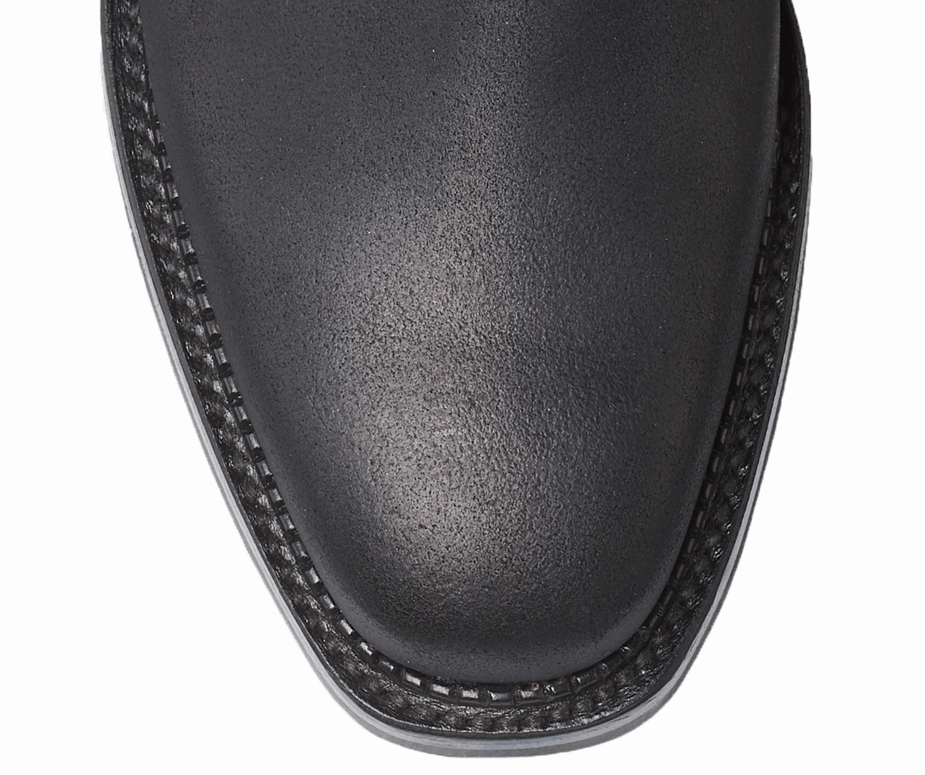 Molton Black Rough-Out Suede