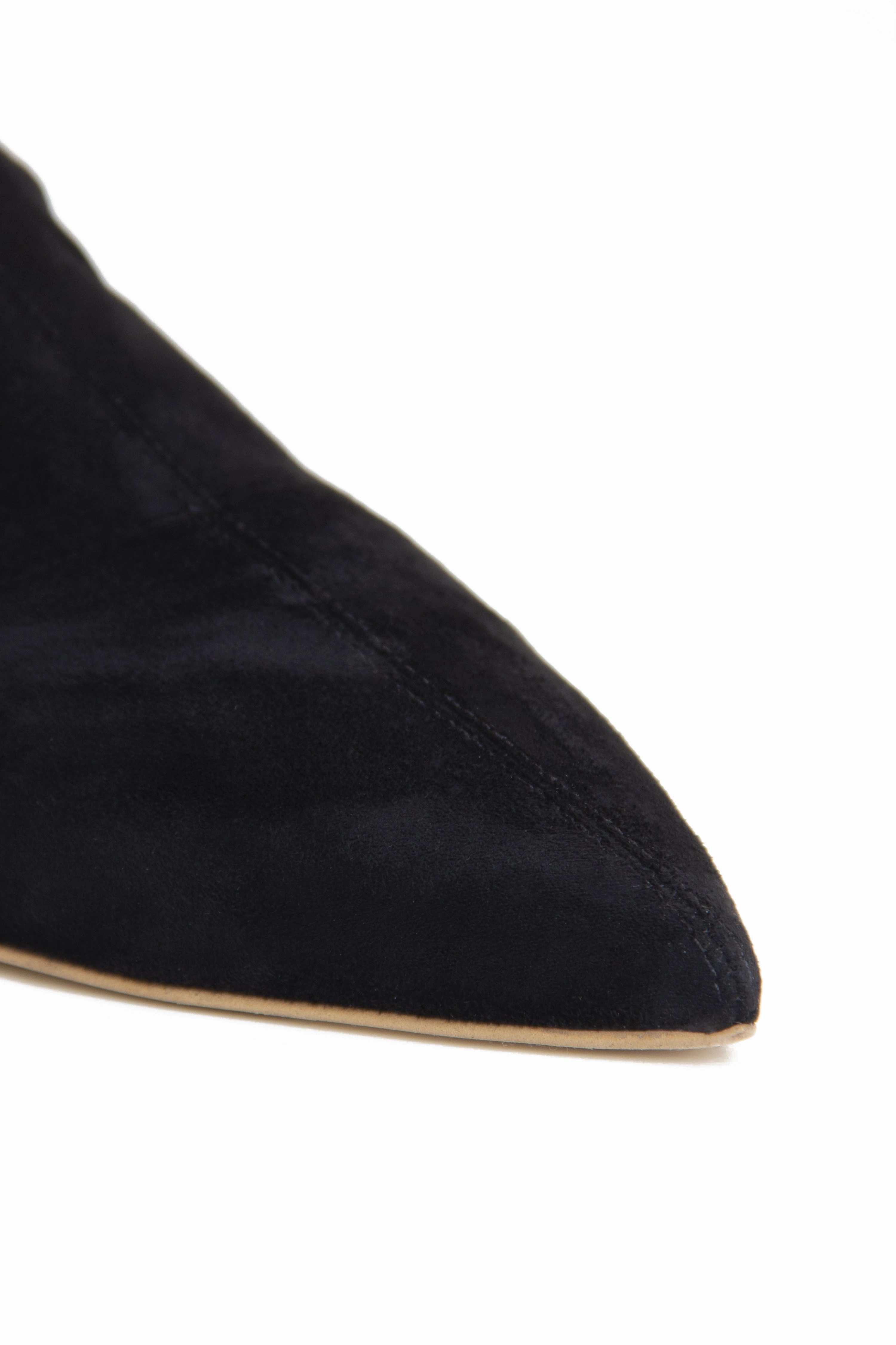 NICOLETTA Black Suede