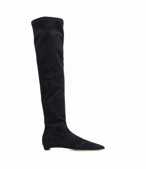 NICOLETTA Black Suede