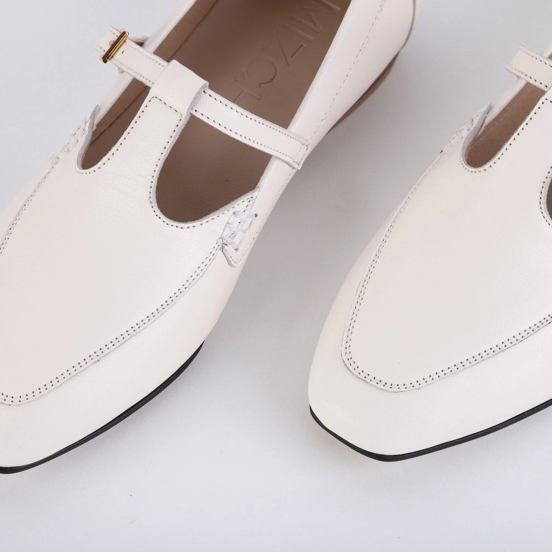 OLIVIA - t bar strap loafer