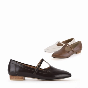 OLIVIA - t bar strap loafer