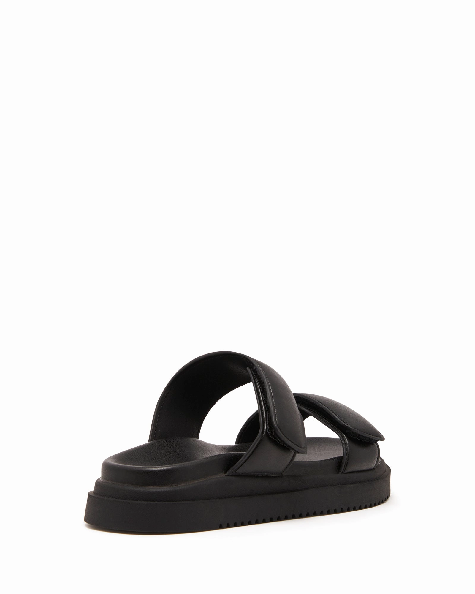 Pivot Flatform Sandal Black Smooth