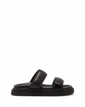 Pivot Flatform Sandal Black Smooth