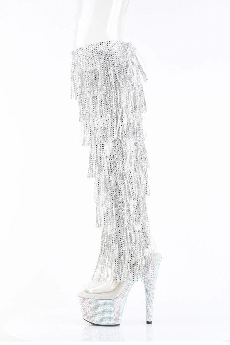 Pleaser BEJEWELED-3019C-RSF Thigh Boot