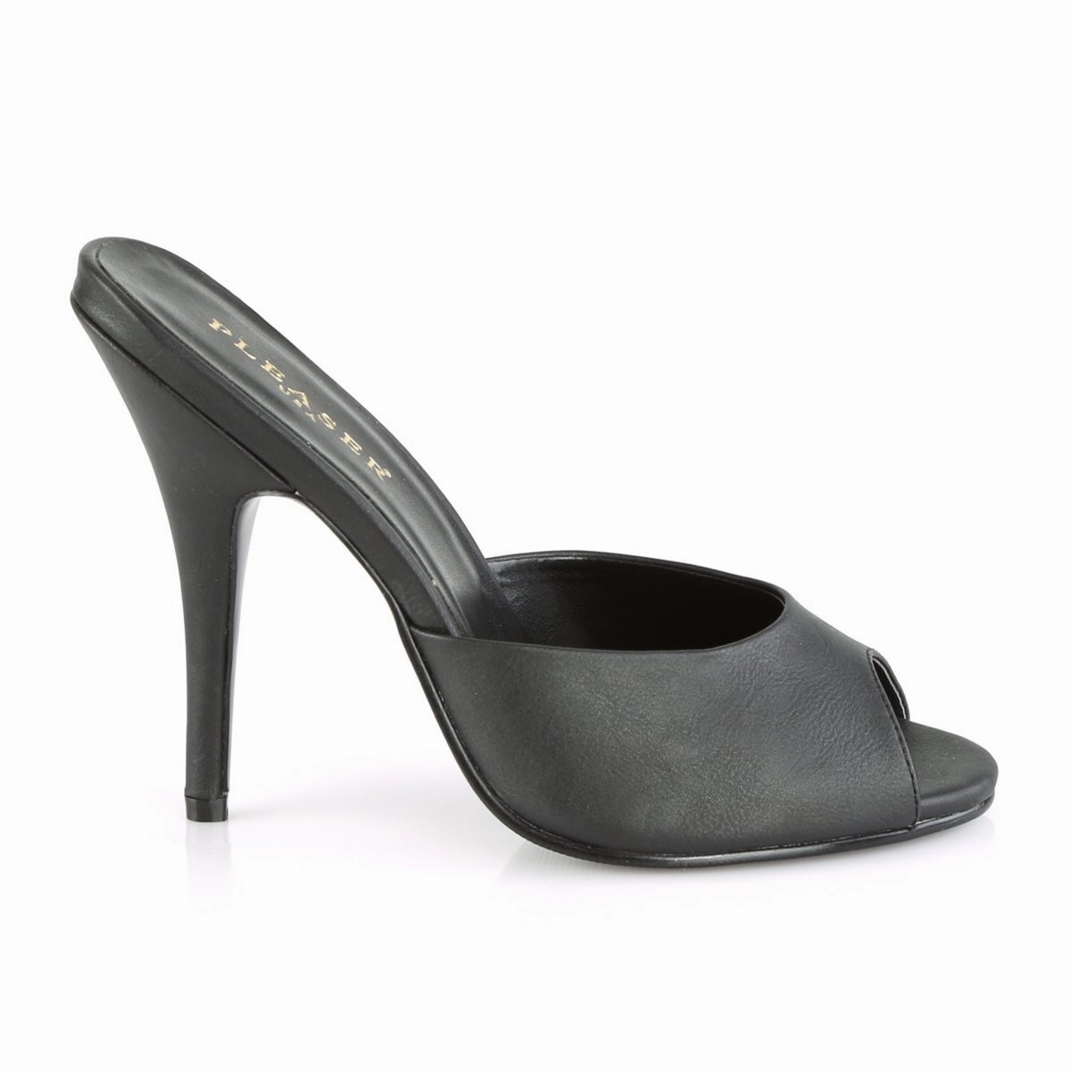 Pleaser Seduce-101-Black-Size 6-Clearance