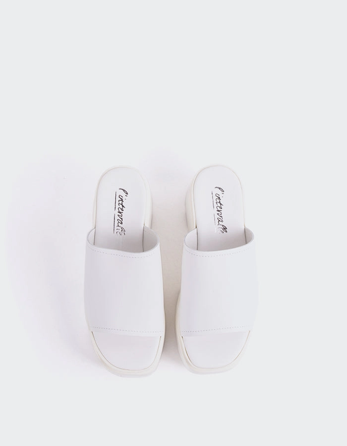 Positive White Leather