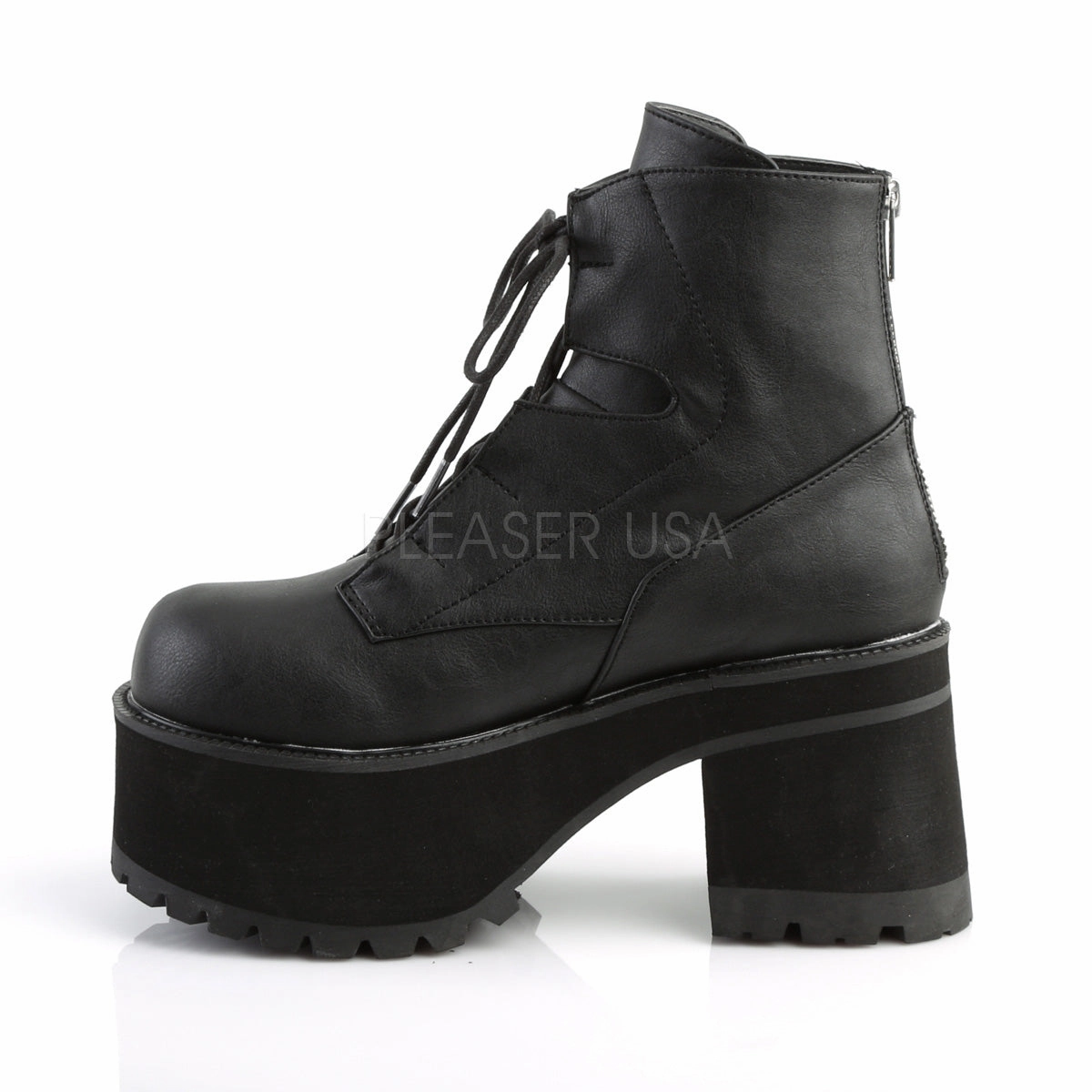 RANGER-102  Black Vegan Leather