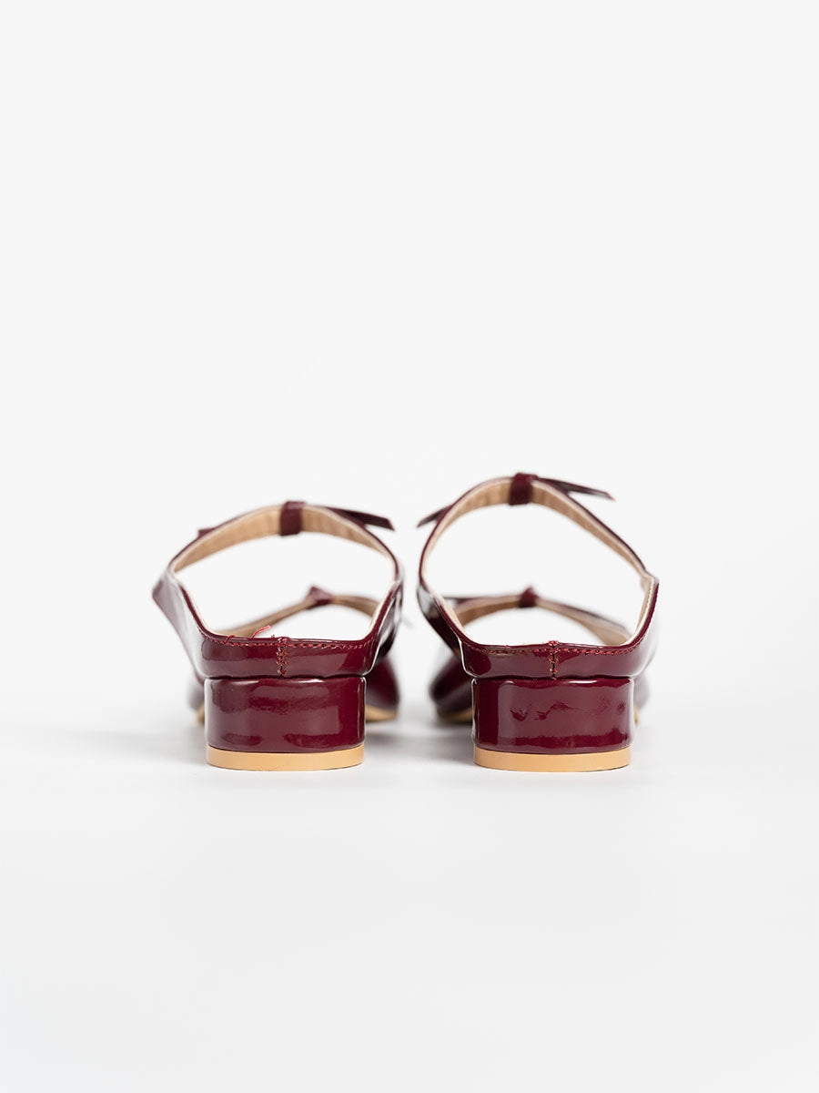 Ribbon Sandal Mules