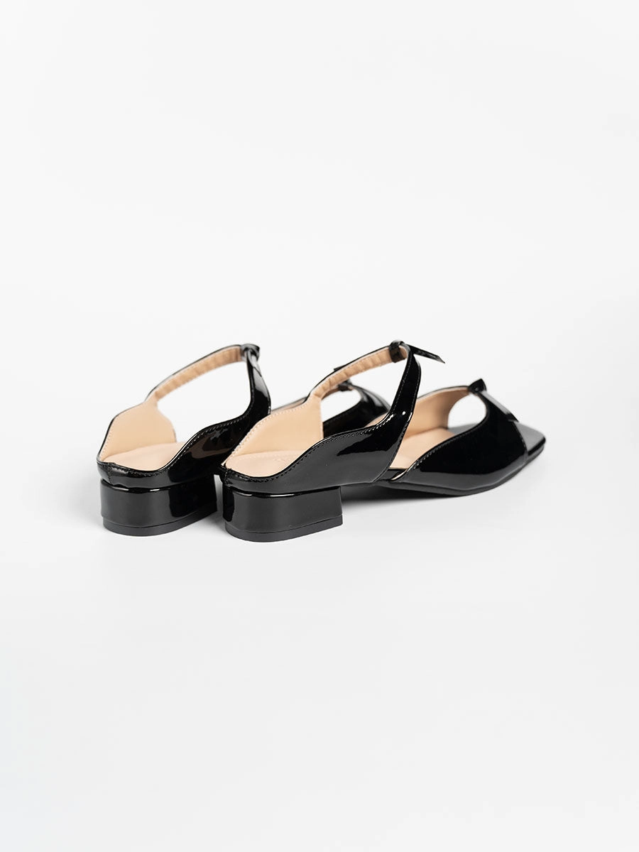 Ribbon Sandal Mules