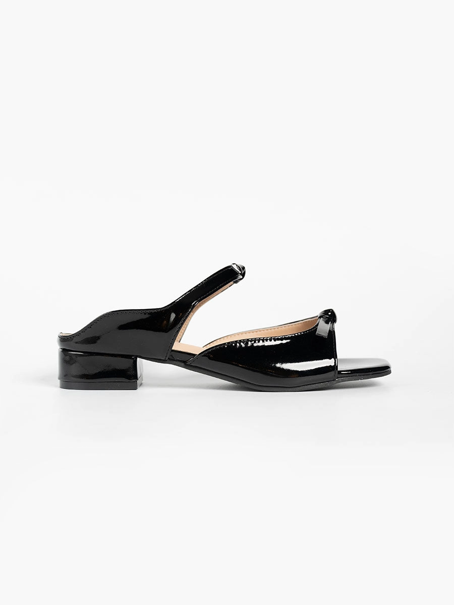 Ribbon Sandal Mules
