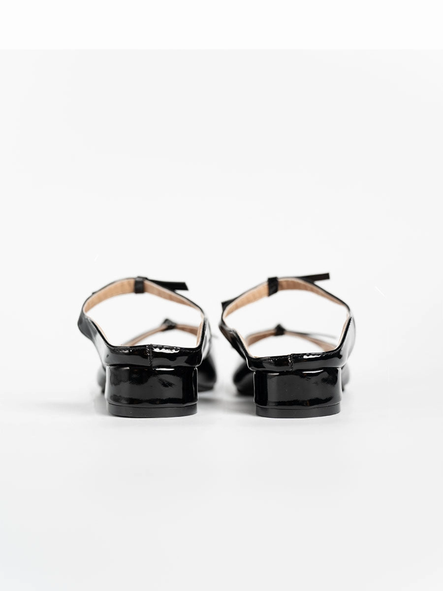 Ribbon Sandal Mules