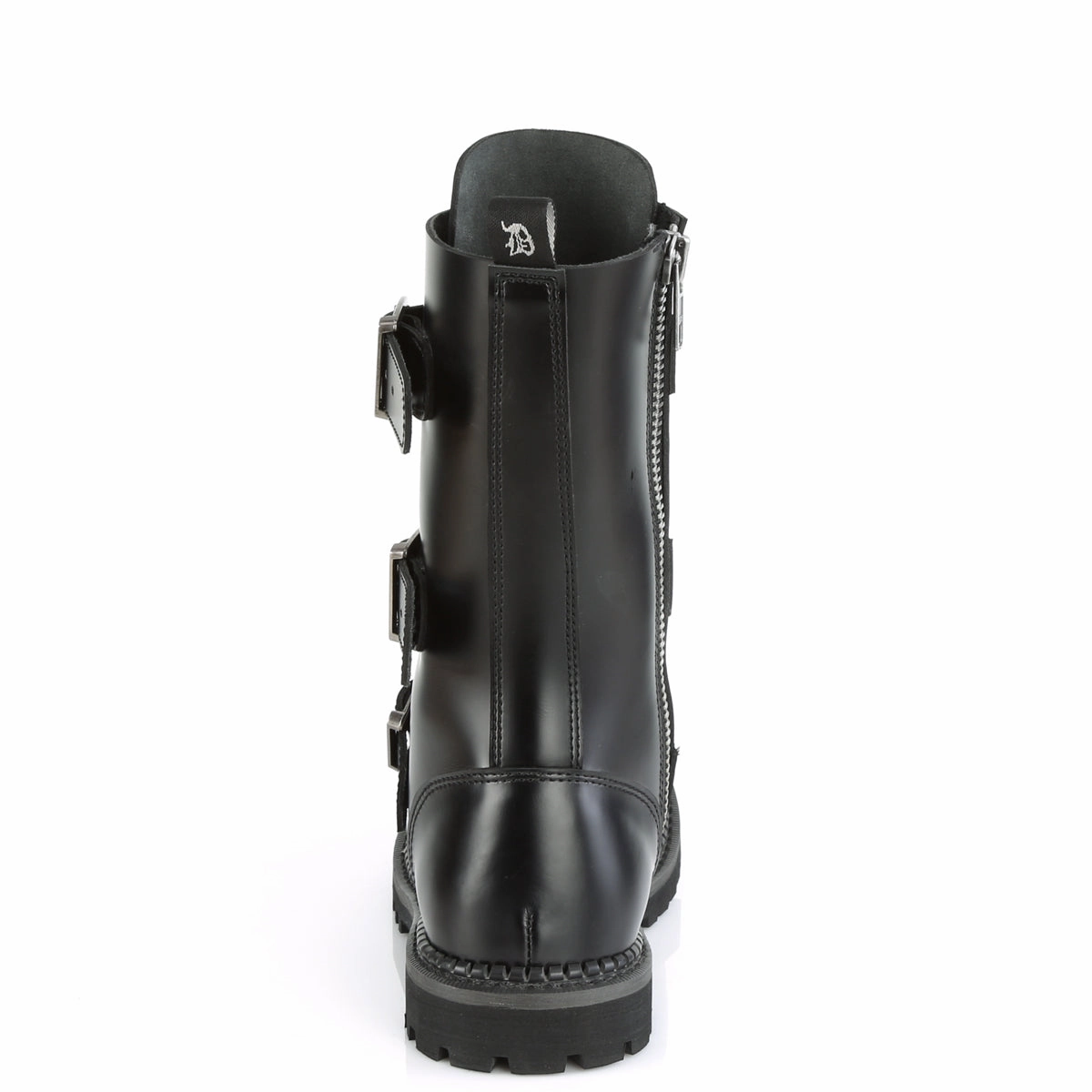 RIOT-12BK  Black Leather