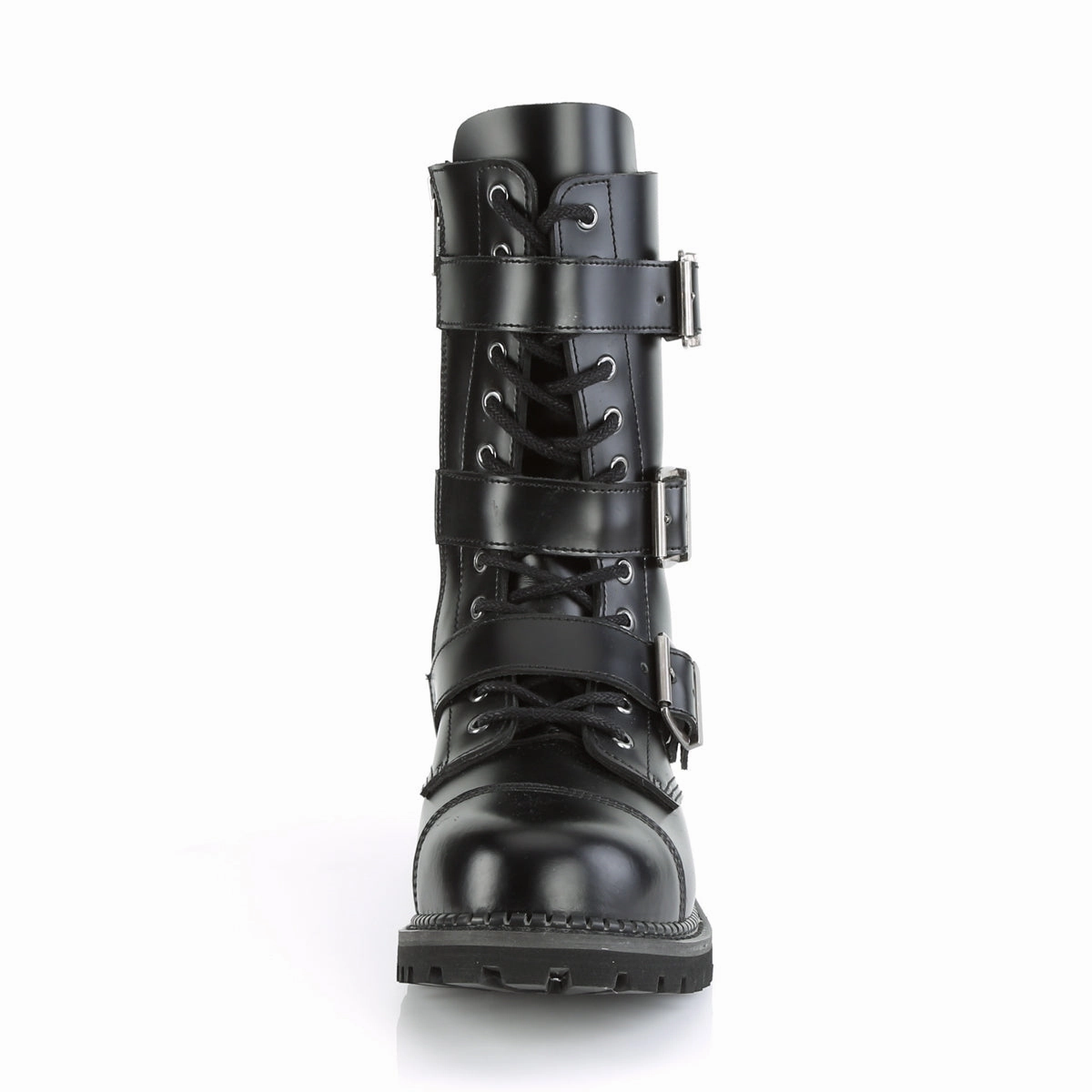 RIOT-12BK  Black Leather
