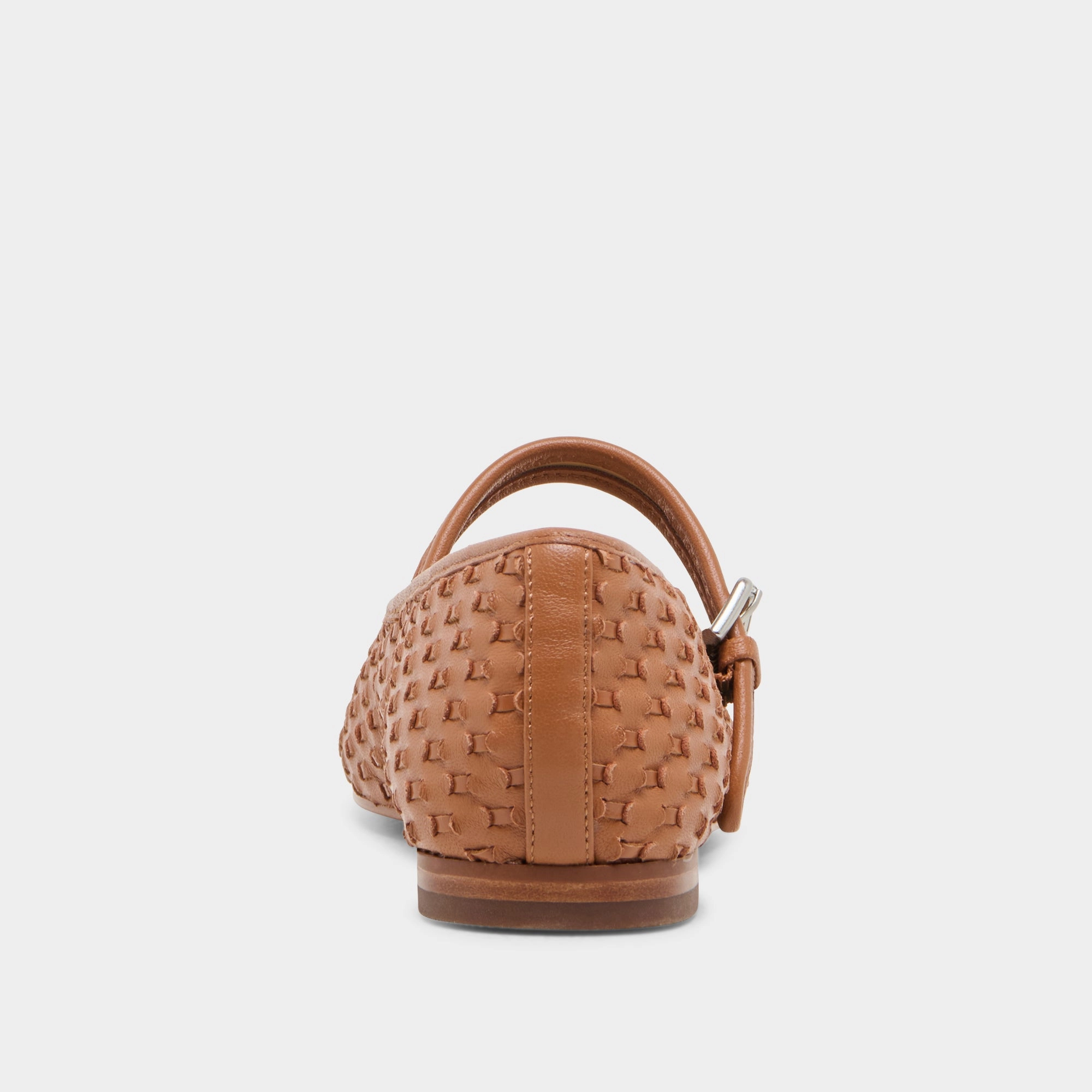 ROSLYN WOVEN BALLET FLATS SADDLE WOVEN LEATHER