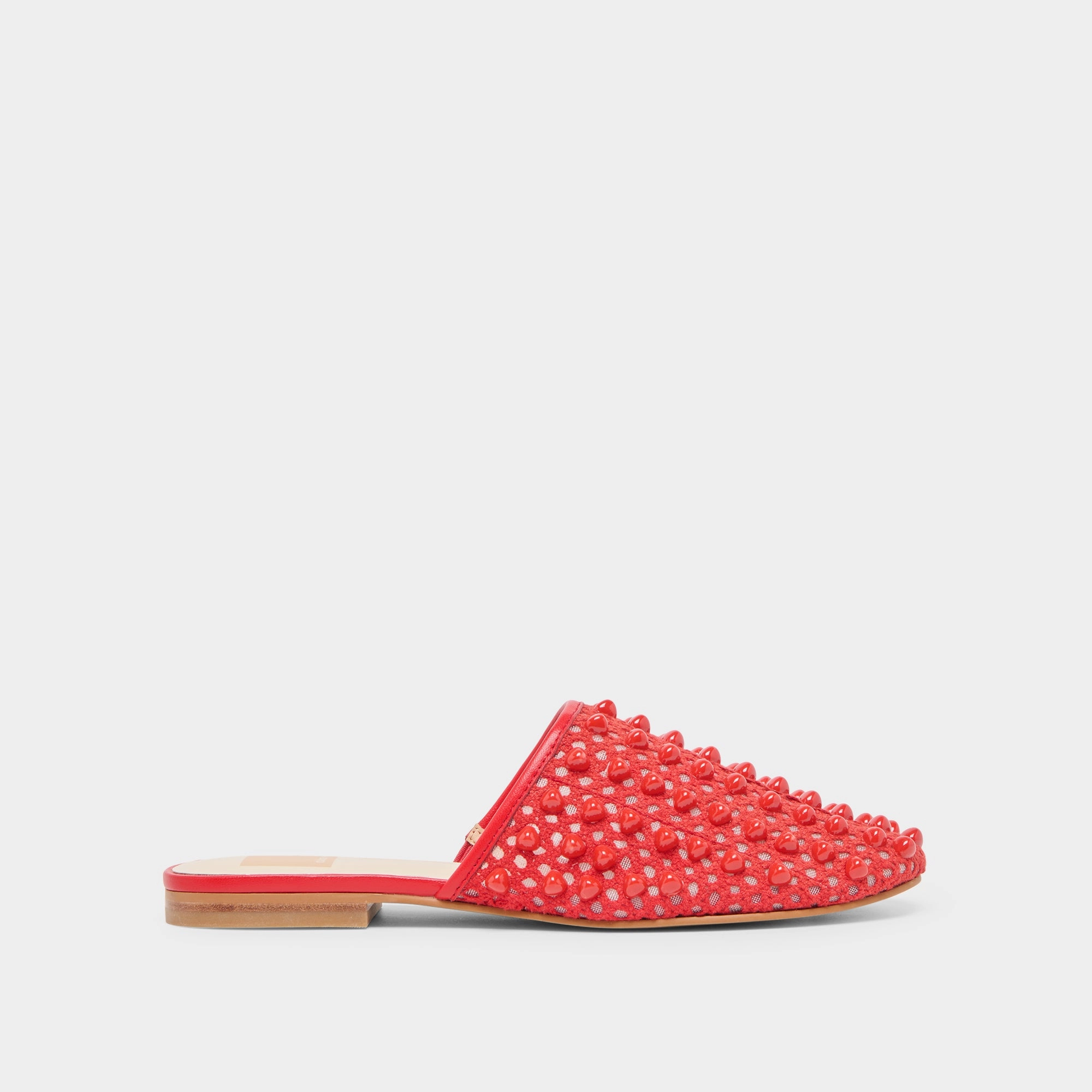 ROVA BEAD FLATS CHILI BEADED MESH
