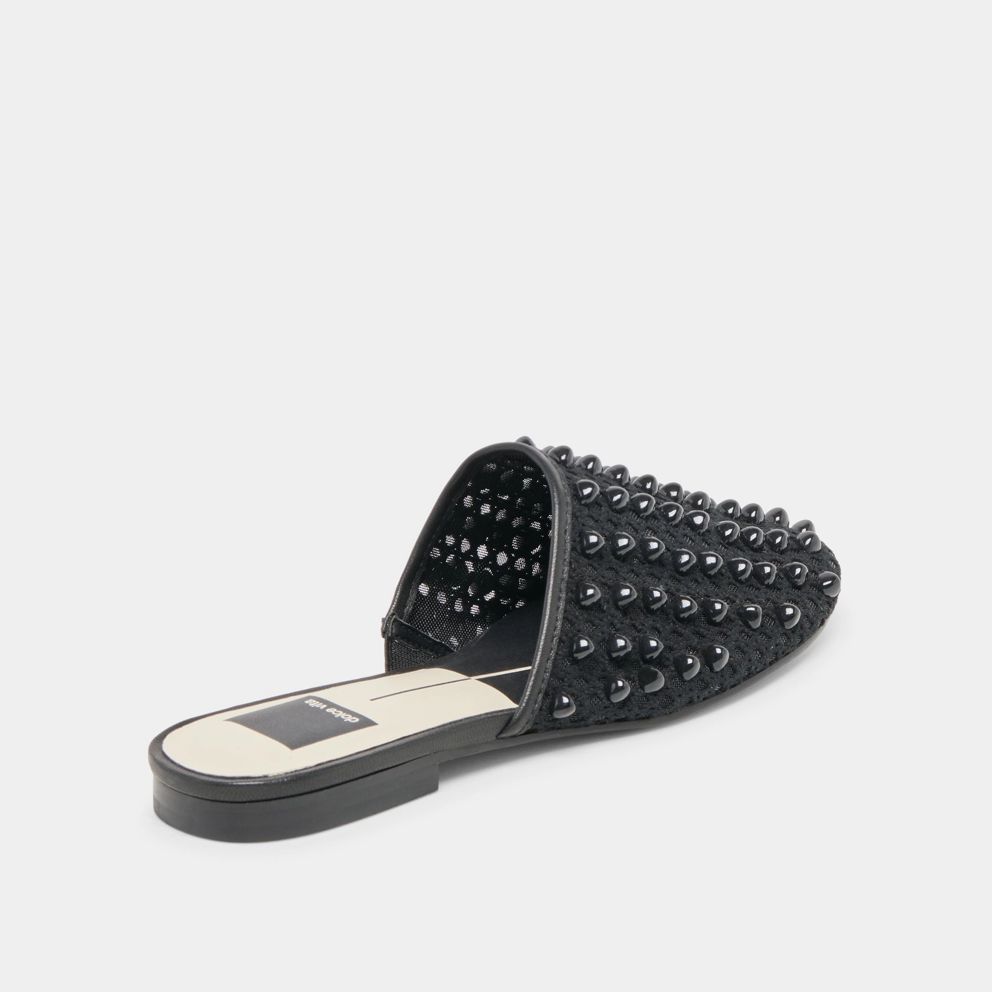 ROVA BEAD FLATS ONYX BEADED MESH