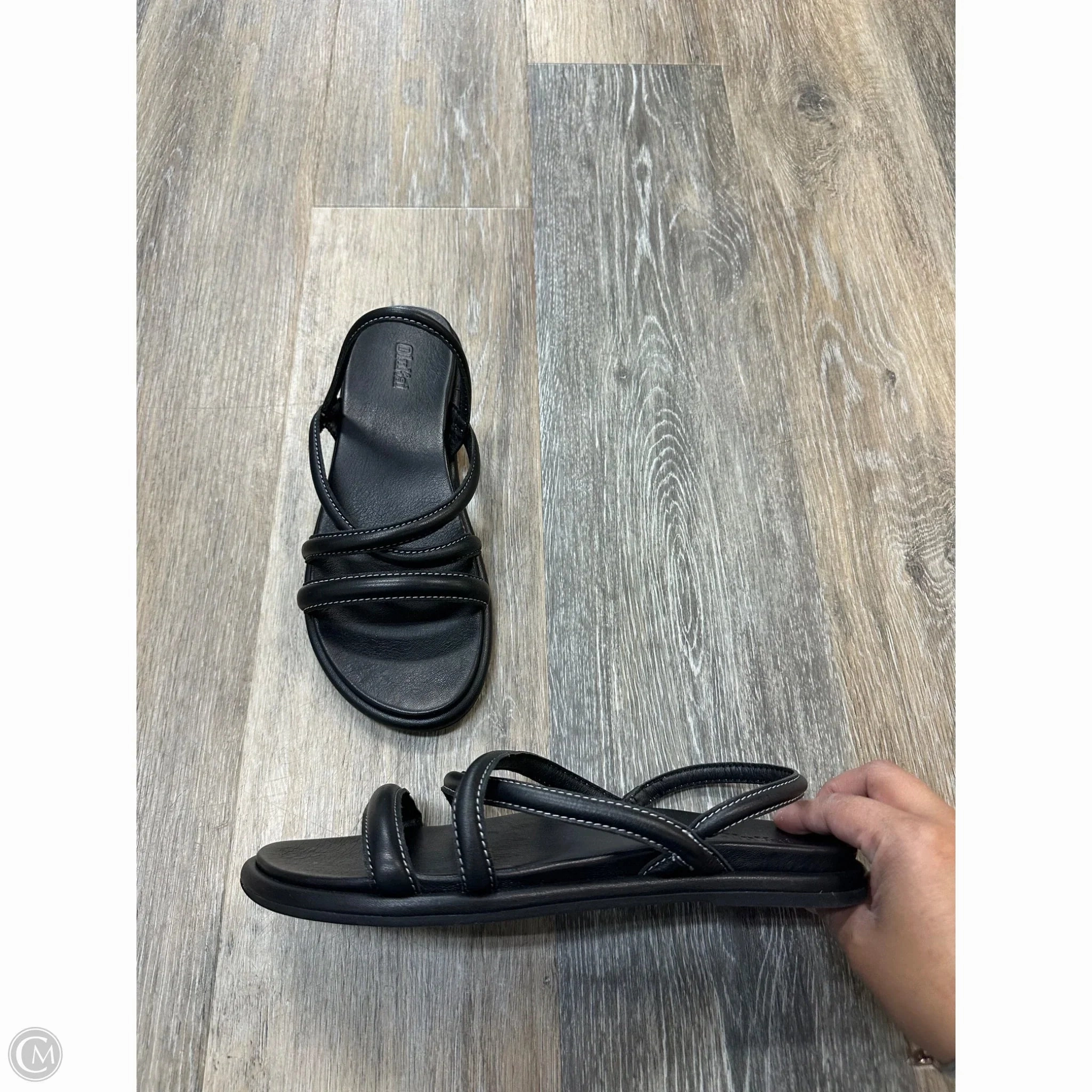 Sandals Flats By Olukai In Black, Size: 8
