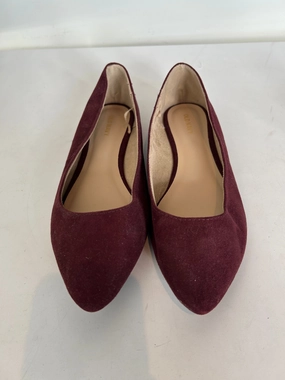 Shoes Flats By Old Navy In Maroon, Size: 8