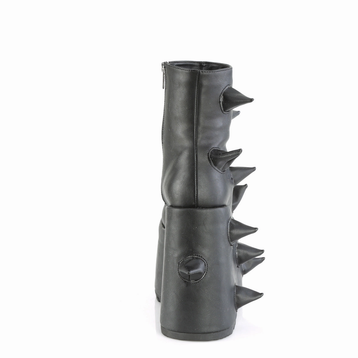 SLAY-77  Black Vegan Leather