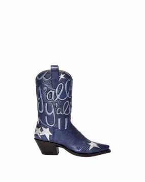 Sophie Metallic Navy