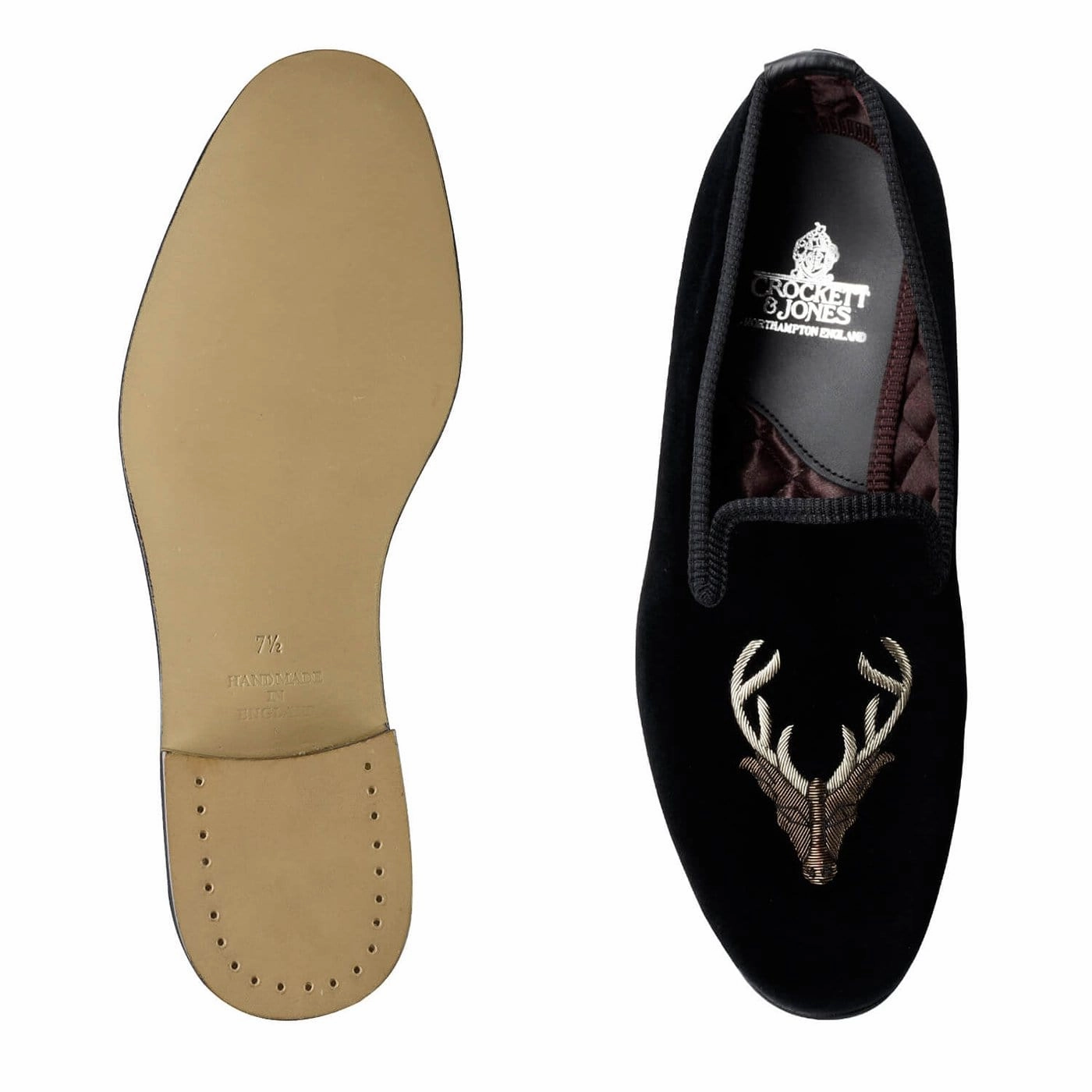 Stags Head Black Velvet
