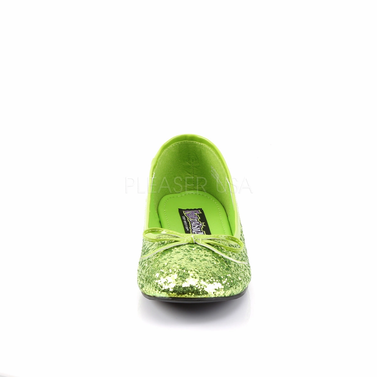 STAR-16G  Lime Green Glitter