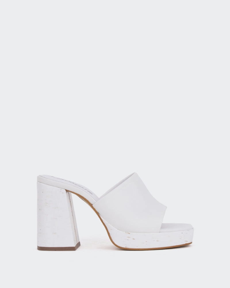 Tarot White Leather/Cuir Blanc