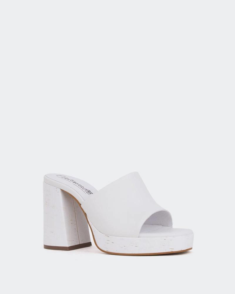 Tarot White Leather/Cuir Blanc