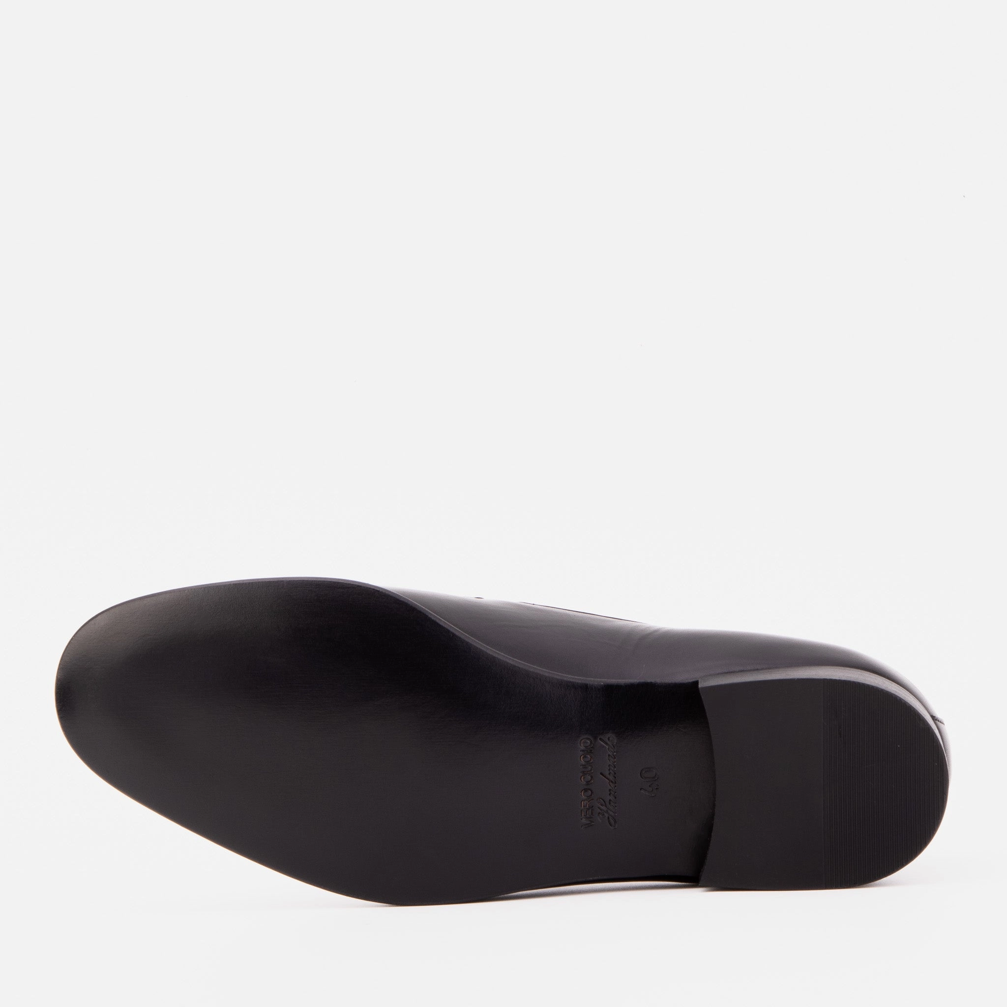 The Astoria Black Buffalo Leather Men’s Loafer