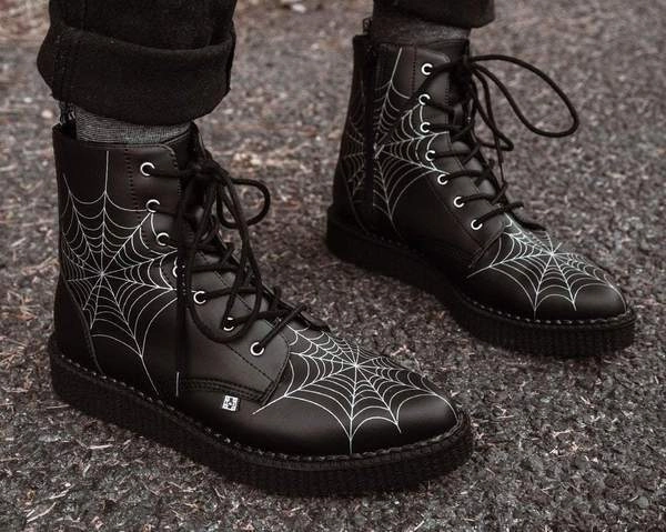 TUK A9746 Black TUKskin™ 7-Eye Spiderweb Glow Boot