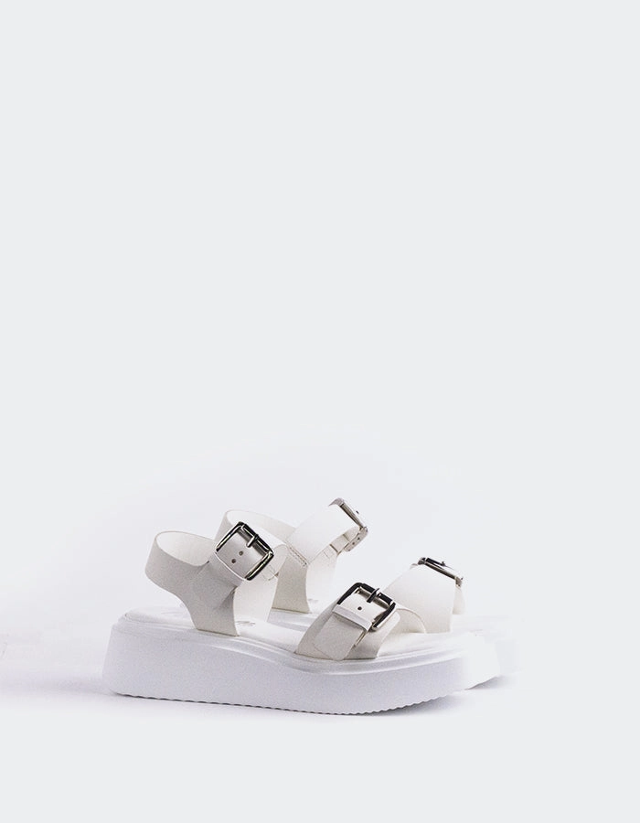 Varvara White Leather