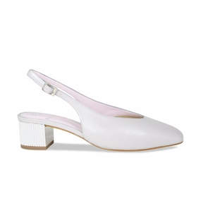 Verity: Pale Gray Leather