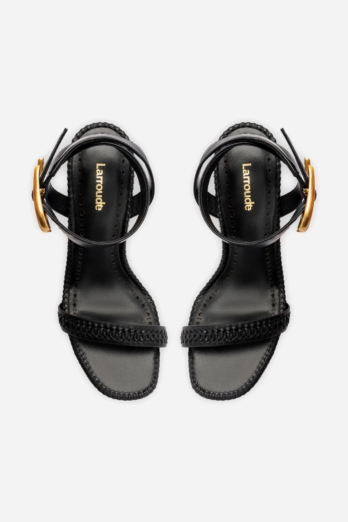 Verona Sandal In Black Leather