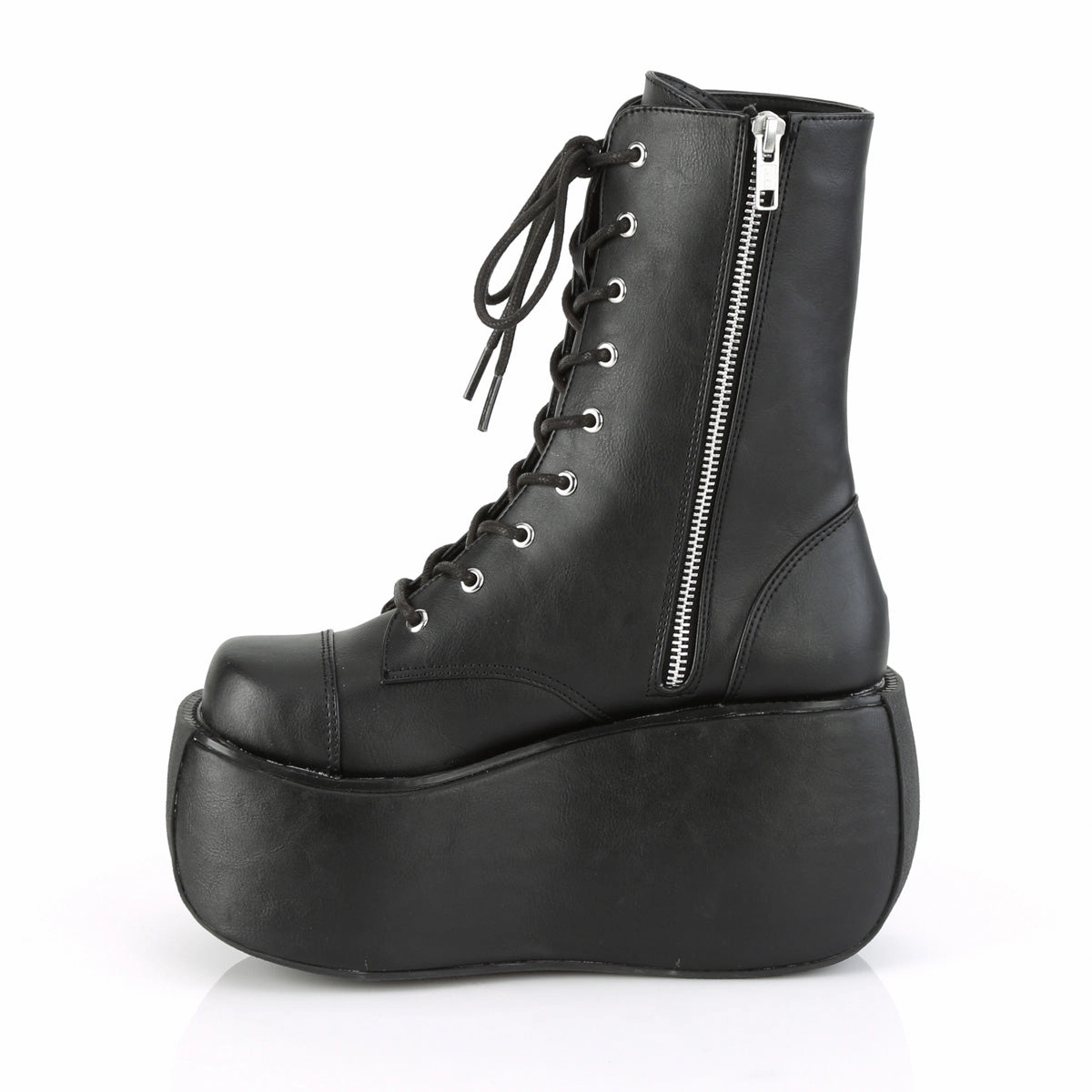 VIOLET-120  Black Vegan Leather