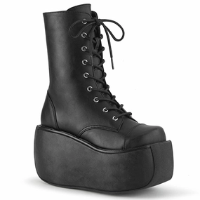 VIOLET-120  Black Vegan Leather