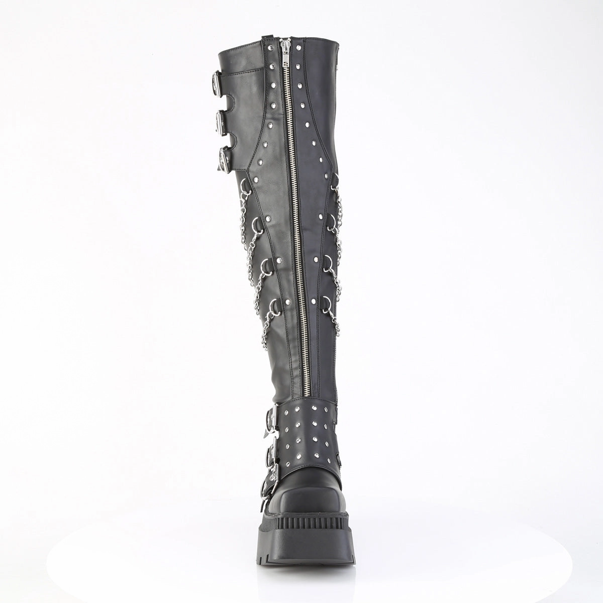 WRATH-310  Black Vegan Leather